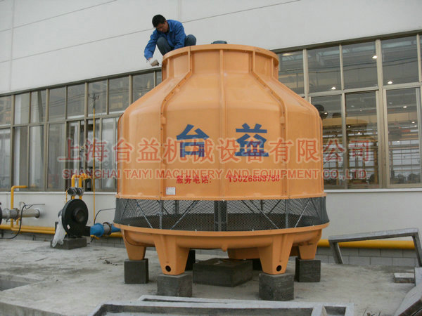 Cooling tower in electroplate factory 